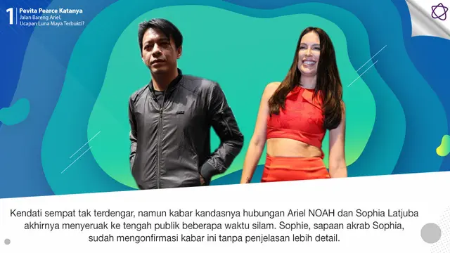 [Bintang] Ariel NOAH-Pevita Pearce