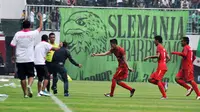 Persiba Bantul menerapkan kebijakan berhemat dalam lawatan ke markas Martapura FC dalam lanjutan ISC B 2016. (Bola.com/Romi Syahputra)