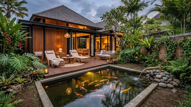Rumah Bergaya Resort dengan Budget Terjangkau
