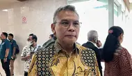 Anggota Komisi III DPR Johan Budi mempertanyakan pengambilan keputusan RUU MK yang digelar saat reses. (Delvira Hutabarat).