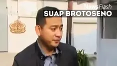 Kekasih Angelina Sondakh, AKBP Brotoseno tertangkap tangan menerima suap. 