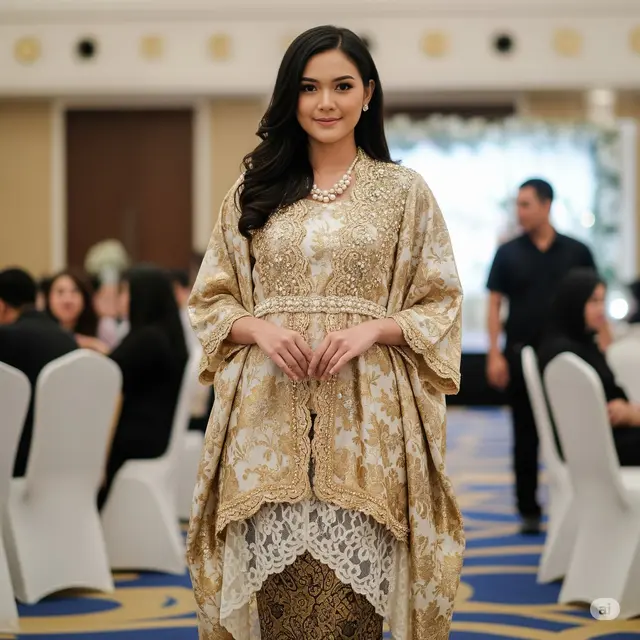 Puteh Caftan Kurung Set