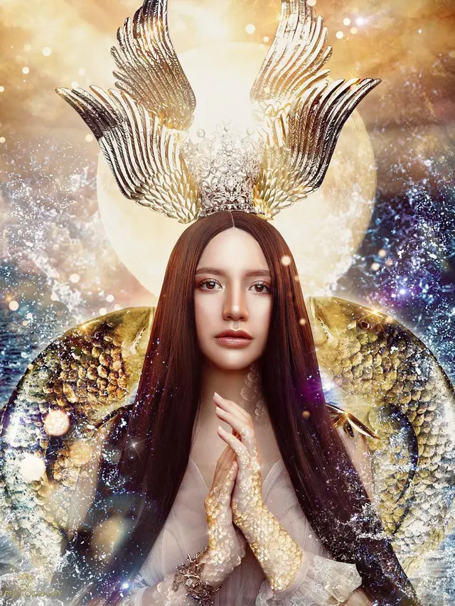 12 Pesona Seleb Saat Pemotretan Bertema Zodiak Ini Keren Banget