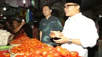 Menteri Perdagangan Thomas Lembong Kunjungi Pasar di Banyuwangi