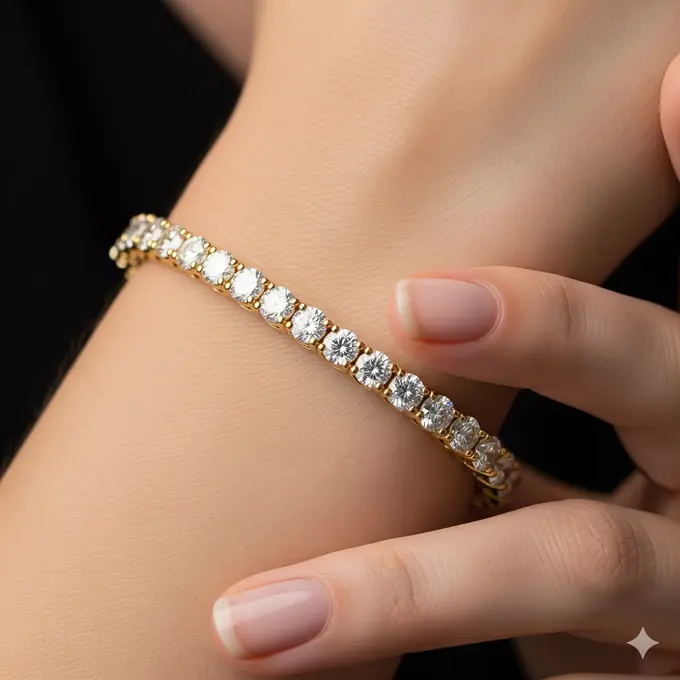 Gelang Tennis Berlian: Klasik dan Mewah