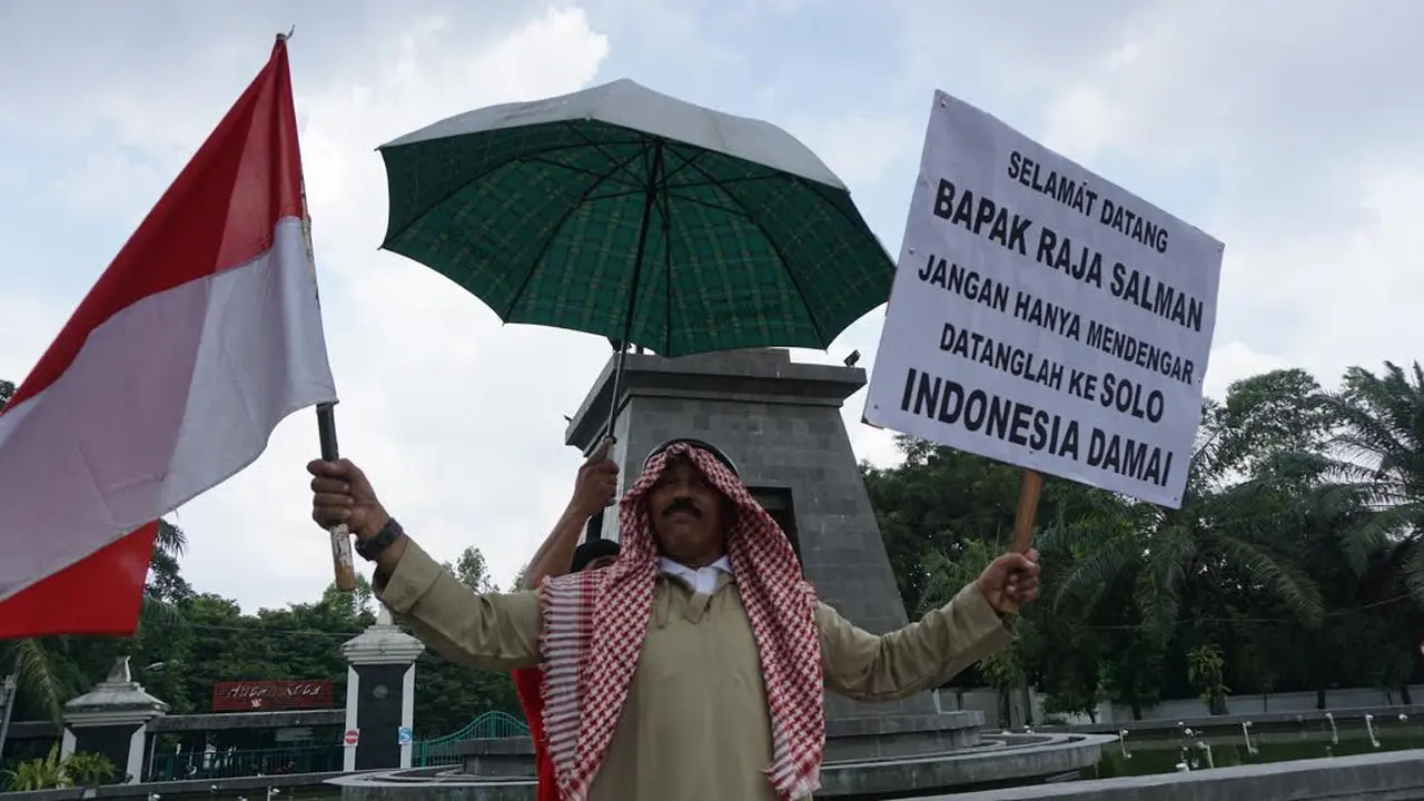 Kopral Bagyo sambut Raja Salman