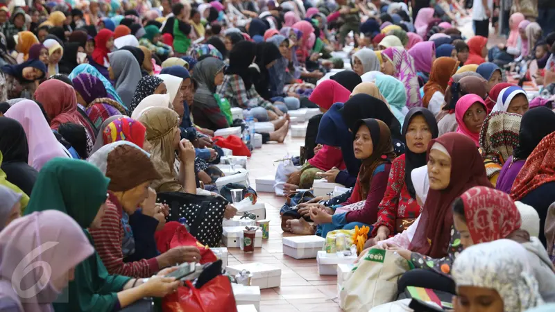 20160610-Serunya Berbuka Puasa Bersama di Masjid Istiqlal