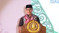 Kepala BKKBN Dr. (H.C) dr. Hasto Wardoyo, Sp.OG (K) saat peluncuran materi audiovisual di Pendopo Kabupaten Brebes, Jawa Tengah, Senin (28/11/2022).