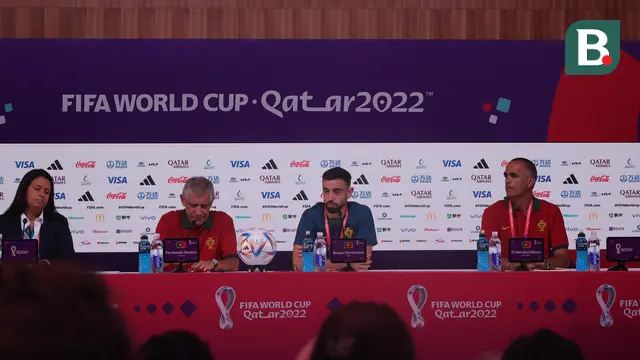 Konferensi Pers Timnas Portugal