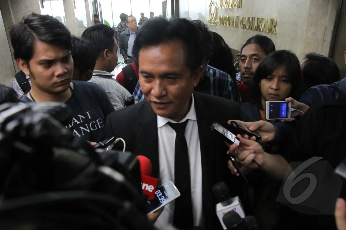 Yusril Ihza Mahendra Rapat Tertutup dengan KMP