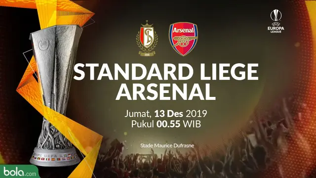 Standard Liege Vs Arsenal
