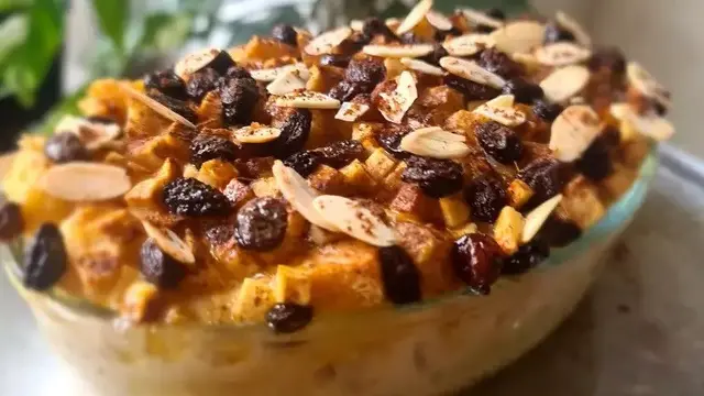Resep puding roti apel. (dok. Cookpad @triyaningsihapalupi)