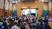 Kemendikbud gandeng KPK awasi dana pendidikan 2019. (Liputan6.com/Nanda Perdana Putra)