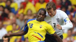 Inggris yang diunggulkan mendapatkan perlawanan sengit dari Ekuador. (AFP/Adrian Dennis)