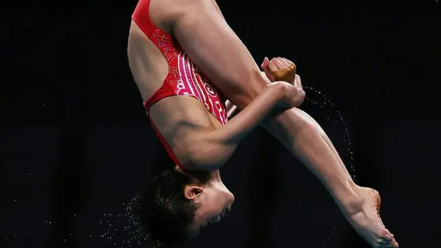 Berusia 14 Tahun, Atlet Loncat Indah China Raih Emas di Olimpiade Tokyo 2020