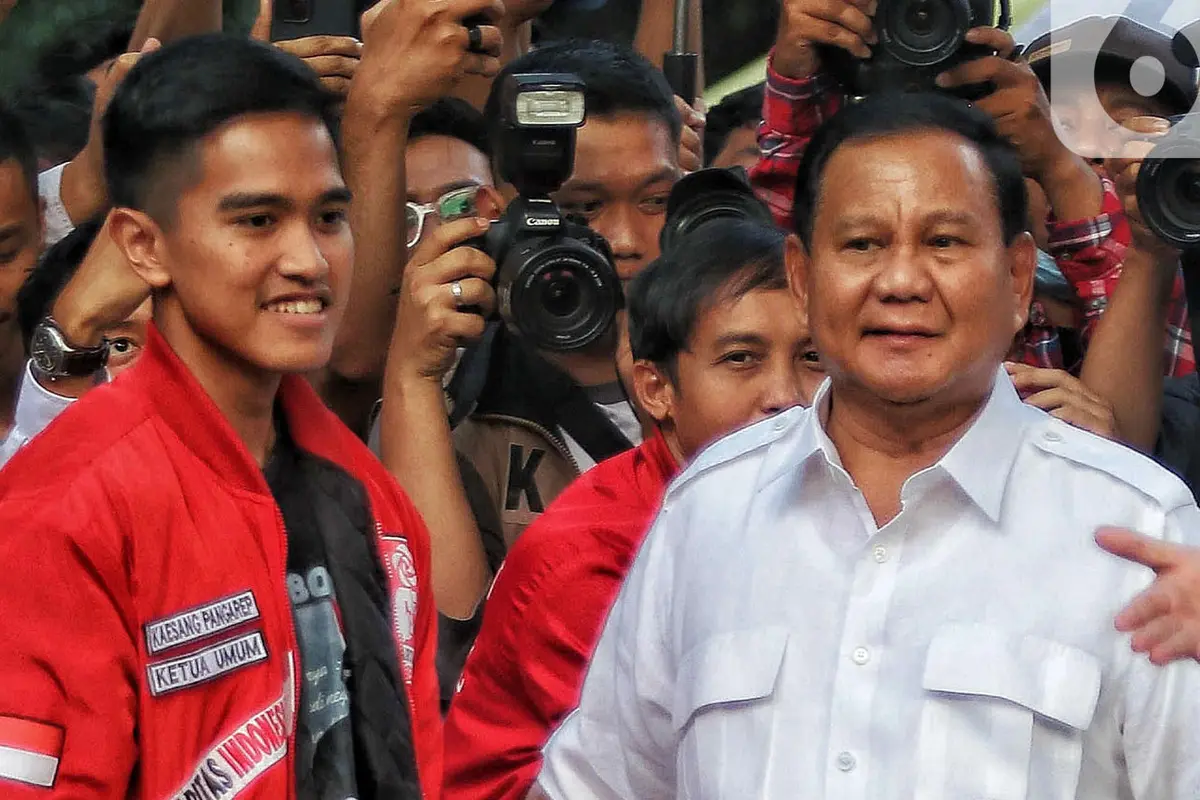 Kaesang Pangarep dan Prabowo Subianto
