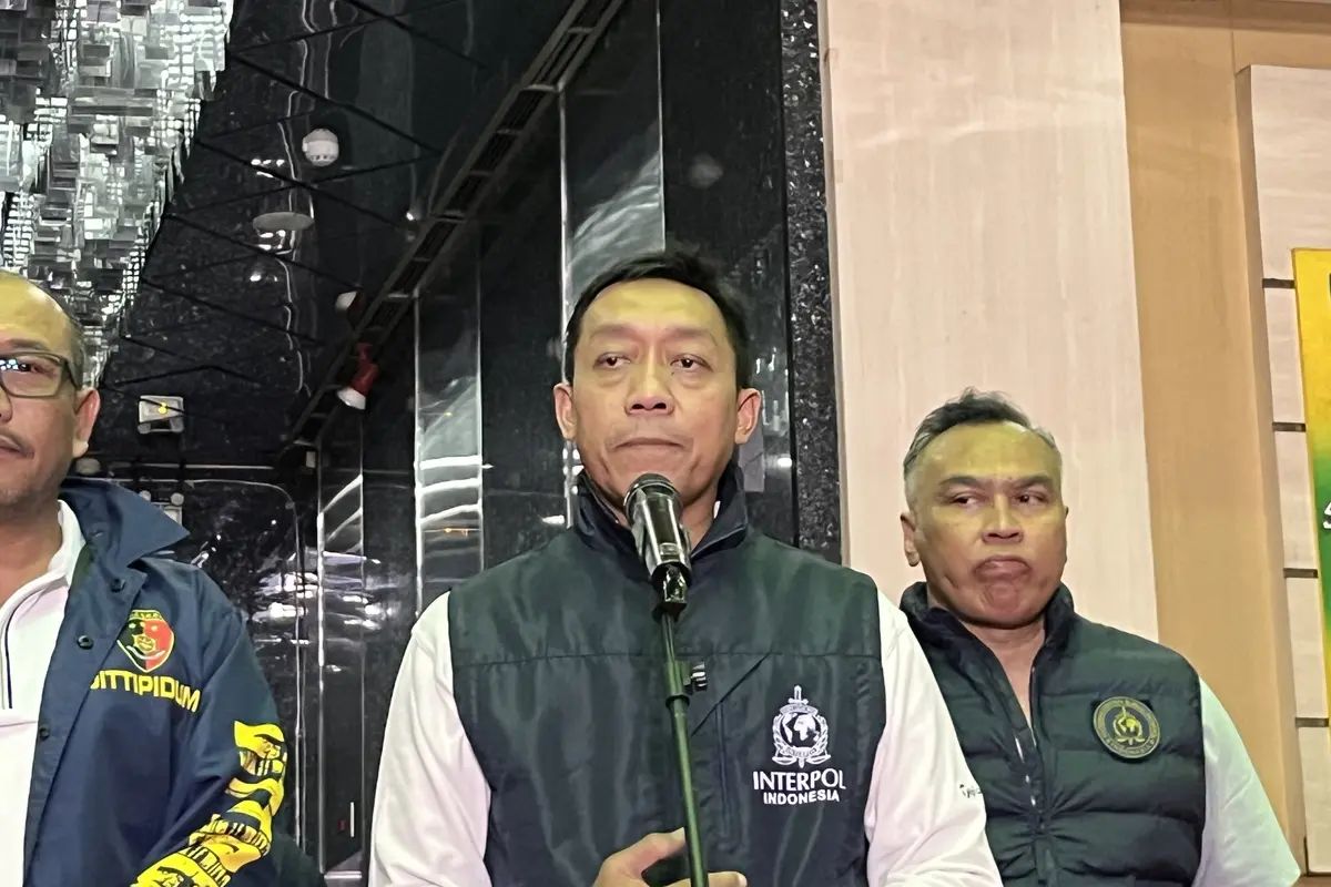 Sekretaris National Central Bureau (NCB) Interpol Indonesia Divhubinter Polri Brigjen Pol Untung Widyatmoko.