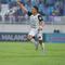 Selebrasi penyerang Persija Jakarta, Eksel Runtukahu usai mencetak gol ke gawang Arema FC dalam laga pekan ke-12 BRI Super League 2025/2026 di Stadion Kanjuruhan, Kabupaten Malang, Sabtu (8/11/2025) sore WIB. (Dok. Persija)