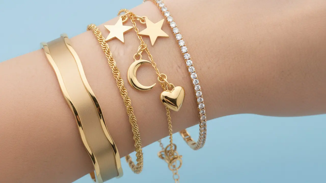 Gelang Emas 18 Karat Italy Model Terbaru Investasi. Gemini