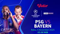 Link Live Streaming Liga Champions: PSG vs Bayern Munchen