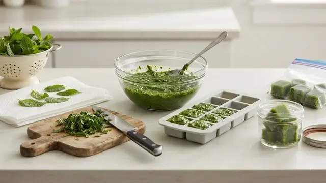 Cara Mengolah Daun Mint Sebelum Busuk