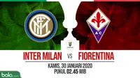 Coppa Italia: Inter Milan vs Fiorentina. (Bola.com/Dody Iryawan)