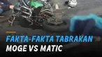 Tabrakan terjadi dan membuat kepala korban cedera hingga meninggal di tempat.