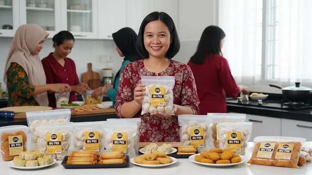 Ide Usaha Bersama Ibu PKK Berbasis Makanan Ringan/Gemini AI