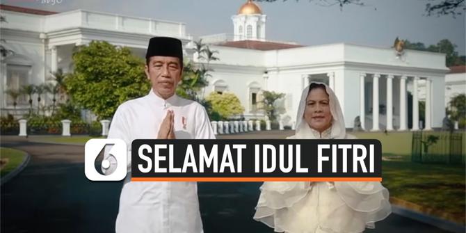 VIDEO: Jokowi Ucapkan Selamat Idul Fitri, Semoga Jadi Momentum Menang Lawan Covid-19