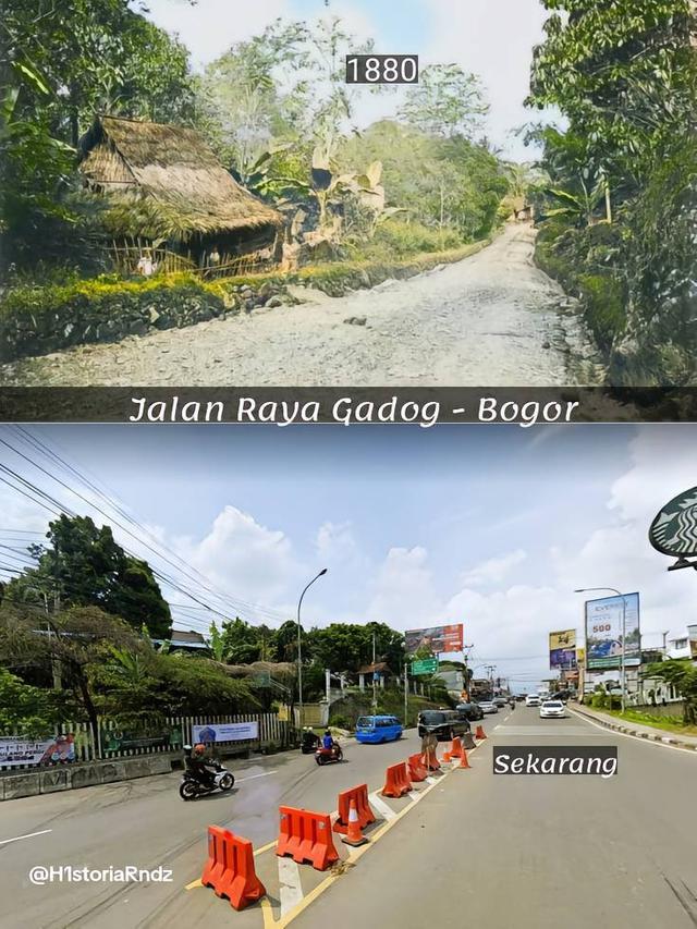 9 Potret Perbandingan Suasana Bogor Tempo Dulu dan Sekarang, Kota Hujan yang Selalu Hijau