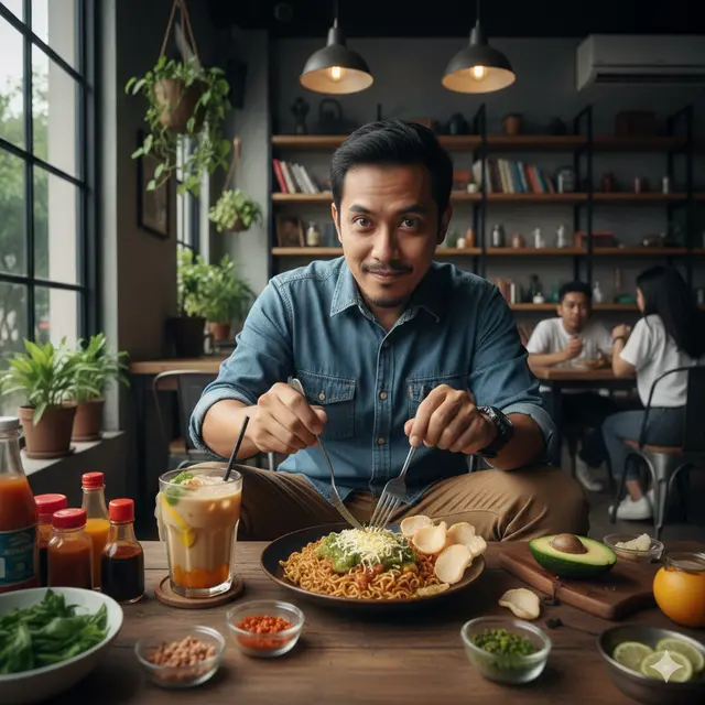 Kepribadian Unik dari Kebiasaan Memilih Menu Makanan (Foto: Gemini AI)