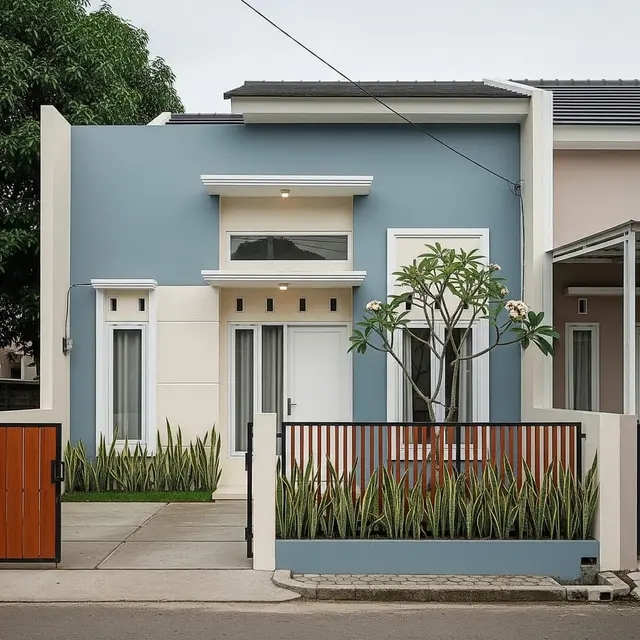 15 Kombinasi Warna Cat Rumah Sederhana Tapi Tampak Mewah