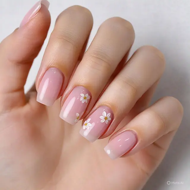 Model Nail Art  (Sumber: Meta AI)