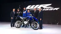 Yamaha WR 155R resmi ramaikan kelas motor trail Tanah Air. (Dian / Liputan6.com)