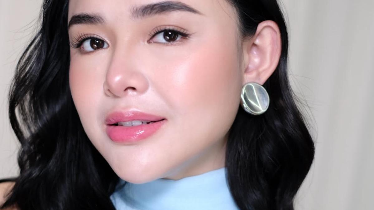 Aura Bumil yang Glowing, Amanda Manopo Tampil Memesona dengan Makeup Clean Bernuansa Pink