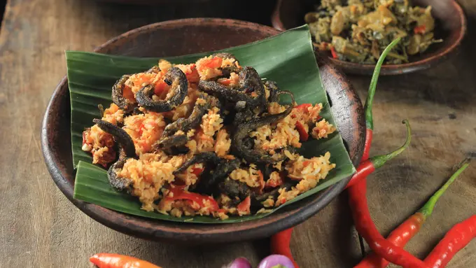 belut goreng