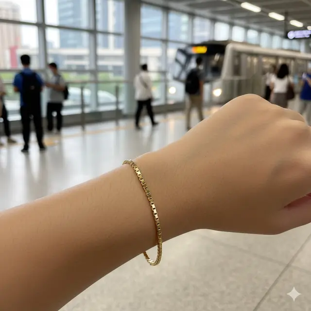Gelang Emas Minimalis 3 Gram Mudah Dijual Lagi untuk Mahasiswa