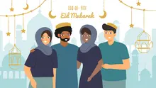 Ilustrasi Idul Fitri (Photo on Freepik)