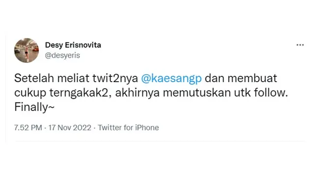 6 Alasan Netizen Follow Twitter Kaesang Pangarep Ini Bikin Tepuk Jidat