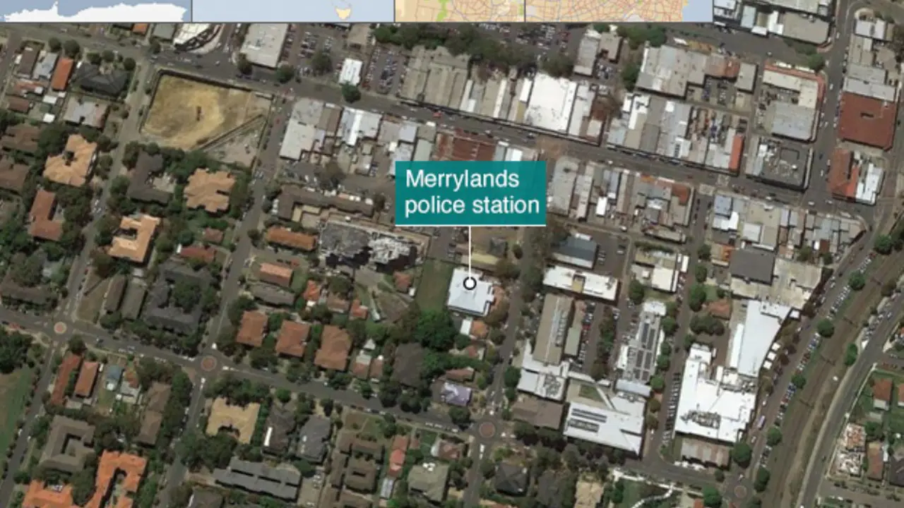 Kantor polisi Merrylands, Sydney, Australia. (BBC)