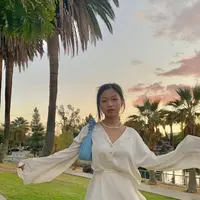 Venttey Heng disebut-sebut sebagai kekasih Rich Brian. Perjalanan cintanya dimulai ketika Rich melihat dirinya sebagai penonton terdepan di konser yang ia gelar. (Foto: Instagram/ Venttey Heng)