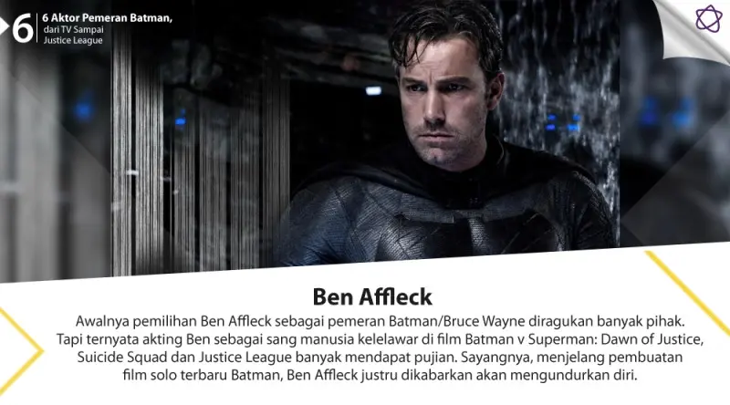6 Aktor Pemeran Batman, dari TV Sampai Justice League. (Digital Imaging: Nurman Abdul Hakim/Bintang.com)