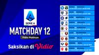 Jadwal Lengkap dan Siaran Langsung Serie A Liga Italia 2022/23 Pekan 12 di Vidio : Ada Napoli Vs Sassuolo