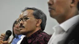 Heru Sulaksono juga merupakan terdakwa dalam kasus dugaan korupsi pembangunan dermaga Sabang, Senin (3/11/2014). (Liputan6.com/Miftahul Hayat)