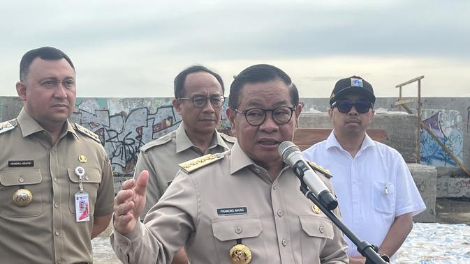Rentan Banjir Rob, Pramono Minta Pembangunan Tanggul di Pesisir Jakarta Dilanjutkan