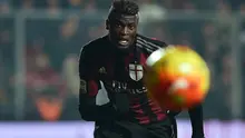 Striker AC Milan asal Prancis, M'Baye Niang. (AFP/Alberto Pizzoli)