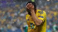 Gelandang tim nasional Ukraina, Yevhen Konoplyanka. (AFP/Odd Andersen)