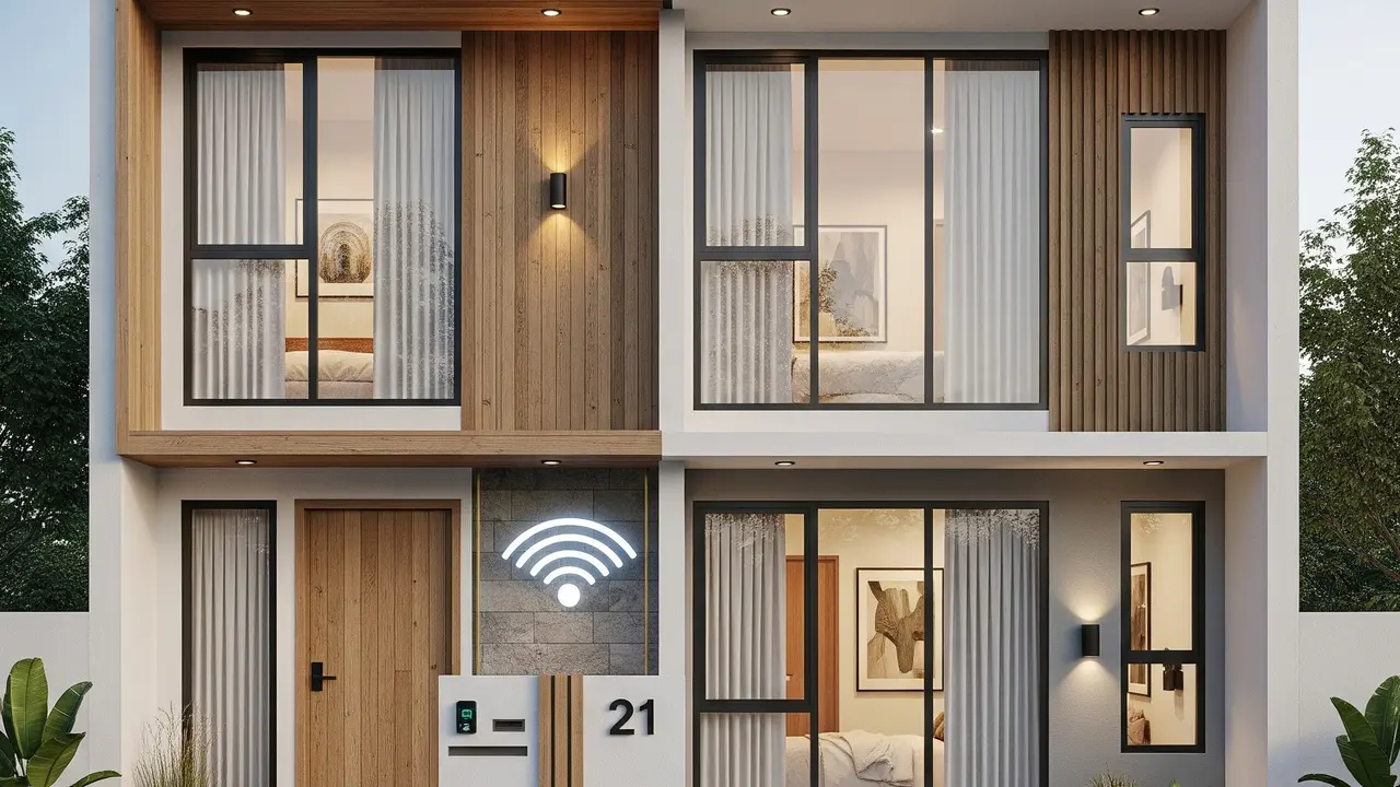 Desain Rumah Tipe 21 dengan 3 Kamar Tidur (Image by Gemini AI)