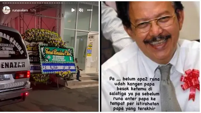 Dimakamkan di Salatiga, Ini 6 Potret Suasana Rumah Duka Mendiang Rudy Salam