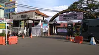 Polres Metro Bekasi Kota. (Liputan6.com/Bam Sinulingga)